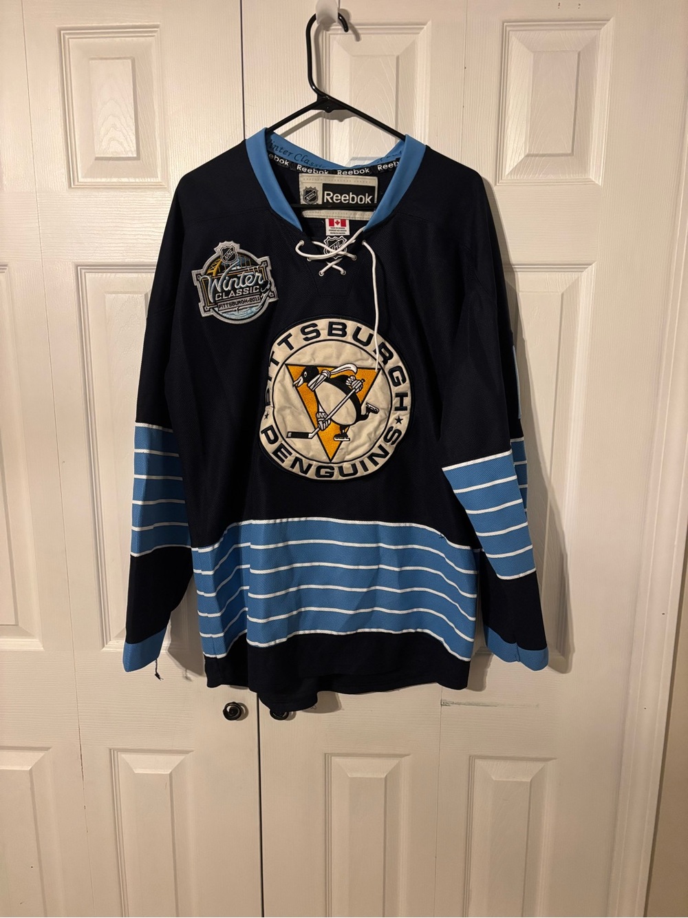 Jordan Staal #11 Pittsburgh Penguins Winter Classic Jersey Size 52